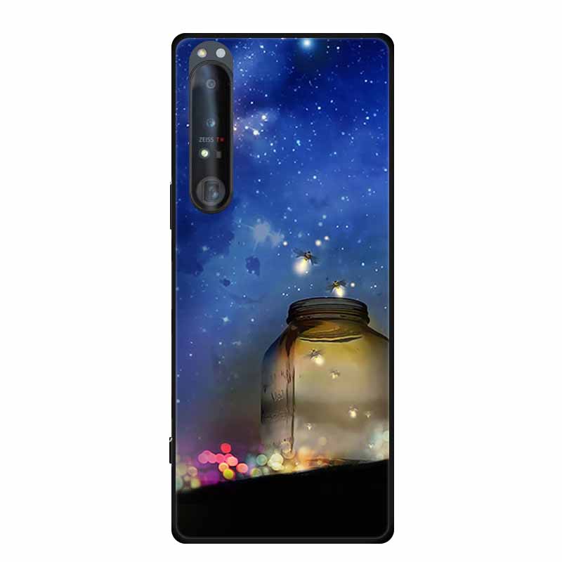 Крутой силиконовый чехол для Sony Xperia 1 V Чехол с принтом Модный мягкий задний чехол для Sony Xperia 1V Чехол Защитные мультяшные оболочки