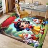 3D Printed Snow White,Dwarfs,Forest Anti-Slip Rug - Machine Washable Office Rug for Living Room, Bedroom, Office - Multiple Sizes