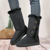 Ladies Shoes  High Quality Slip-on Women's Boots Fashion Round Toe Daily Boots Women Winter Short Plush Keep Warm Snow Boots