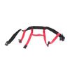 Snowboard Training Harness Black Red Nylon Material Adjustable Controlling Speed Auxiliary Toddler