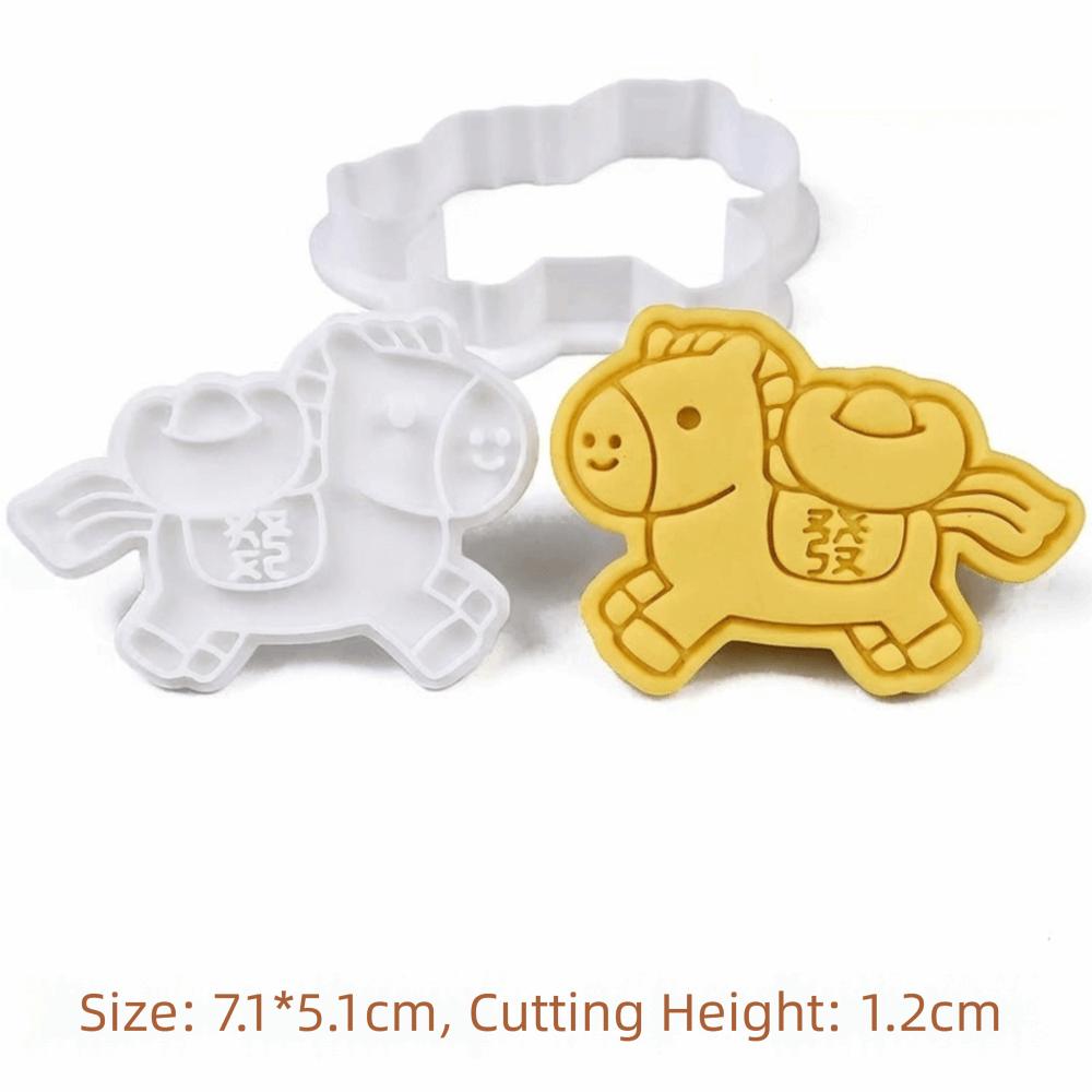 Horse Shape Baking Cake Molds Reusable Food-Grade Silicone Mousse Cake Mold Heat-Resistant Non-Stick Chocolate Mold