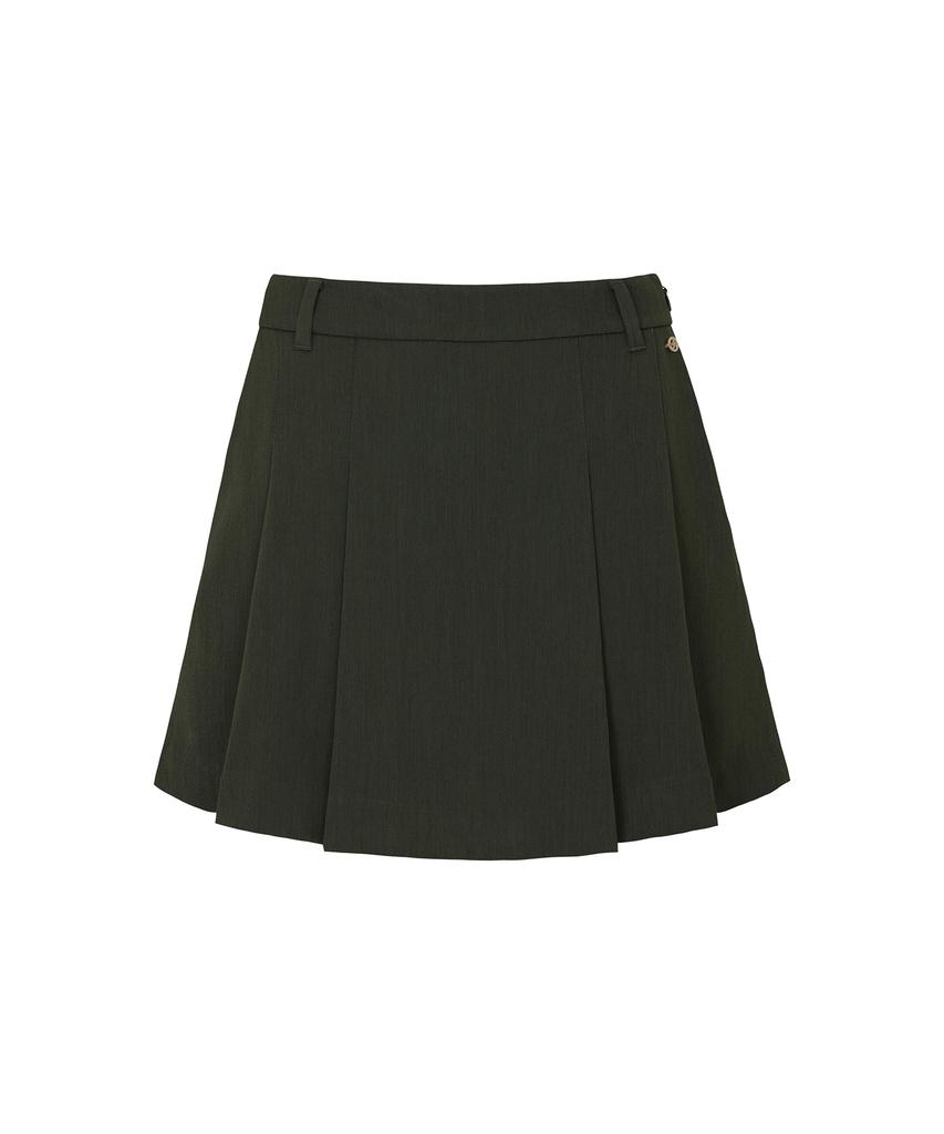 Юбка Peulleibu Classic Twill с внутренними шортами_Шалфейно-зеленый