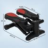 SPORTNOW Compact Stepper for Training, Fitness-Stepper with LCD Monitor and Non-Slip Pedals