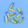 10PCS LED Car Interior Light COB Marker Lamp T10 W5W 12V 168 194 501 Side Wedge Parking Bulb Canbus Auto For Lada Car Styling