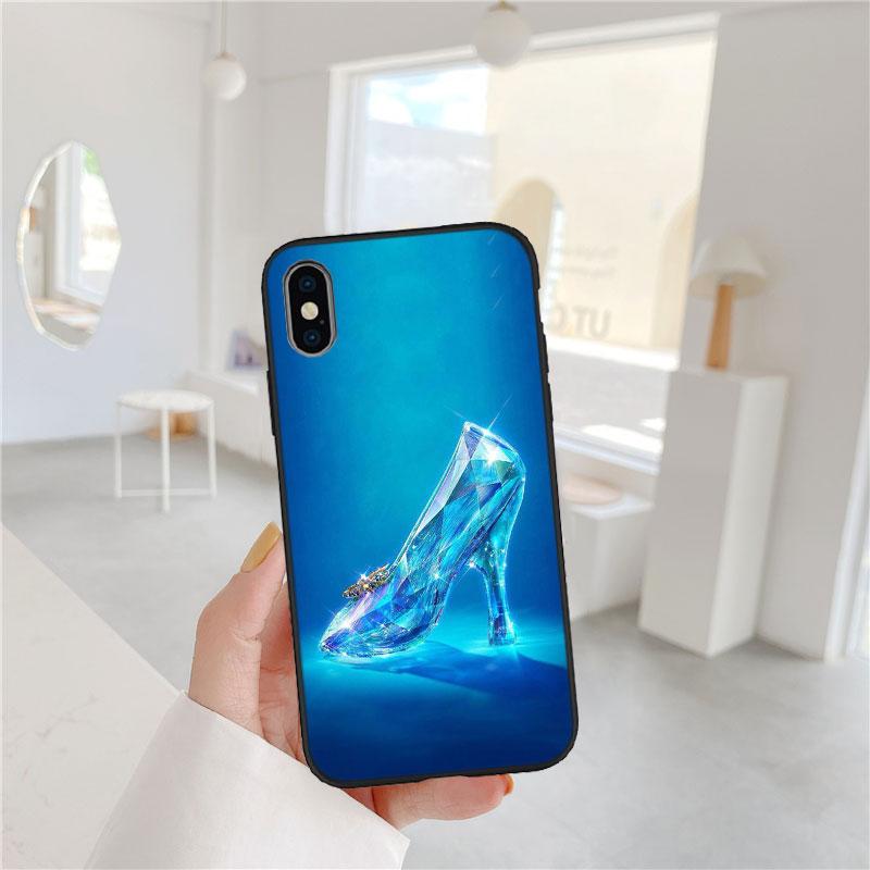 CJ36 Disney Cinderella Soft Shell Phone Case for Samsung Galaxy Note 10 20 S23 S24 S25 Ultra FE Plus Edge Lite A02S A35 A07 A17
