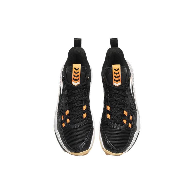 Anta Быстрая Битва 5 Амортизация, Износостойкие Высокие Баскетбольные Кроссовки Мужские Черные Кеды 112341113-4