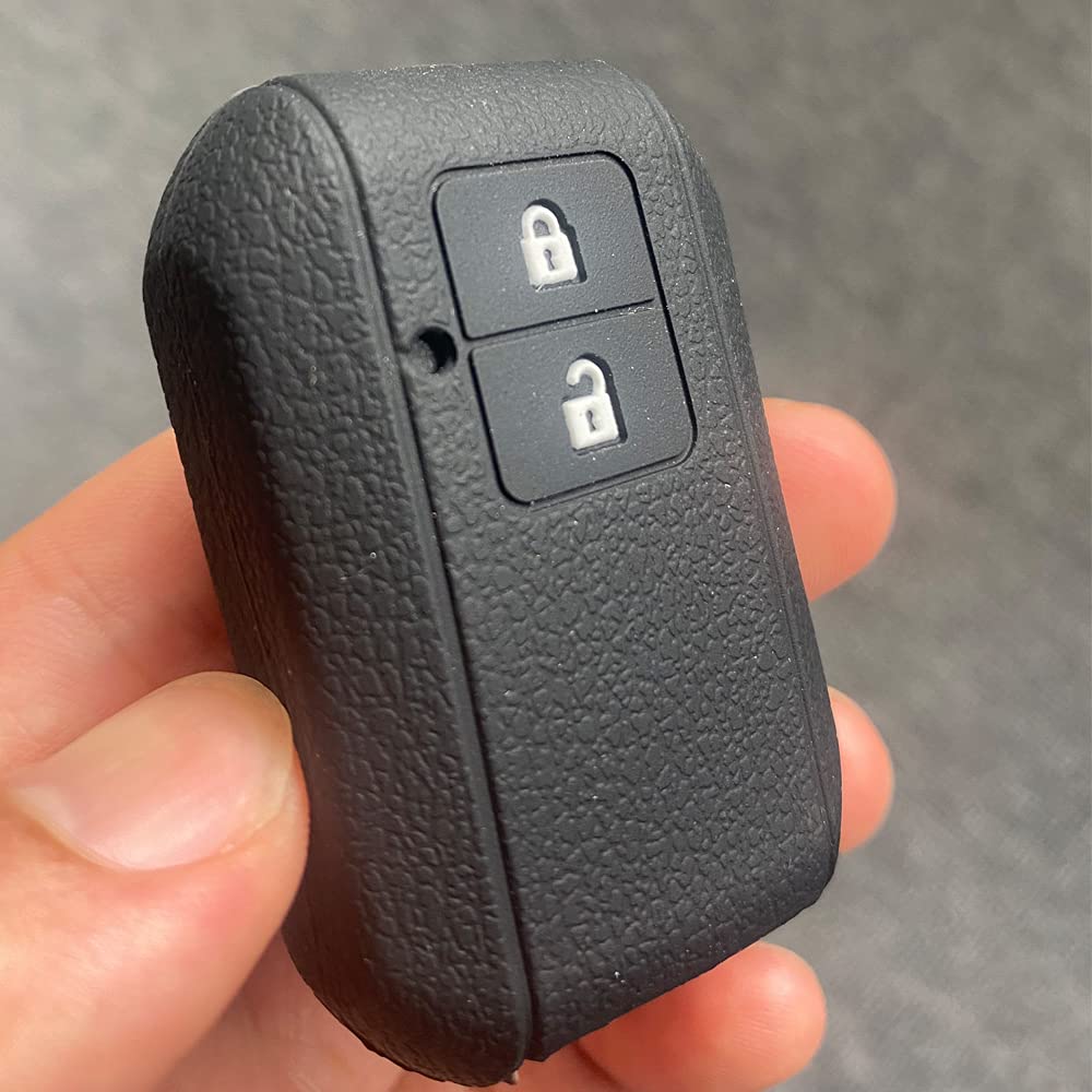 Силиконовый чехол для автомобильного смарт-ключа ZIAN, 2 кнопки, чехол для автомобильного дистанционного ключа, эксклюзивный дизайн для New Swift/New Wagon R/New Wagon R Stingray/Crossbee (XBEE), и