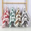 Bath Towel Striped 35x75cm, Soft Quick Dry Absorbent Towels, Bath Sheets for Bathroom