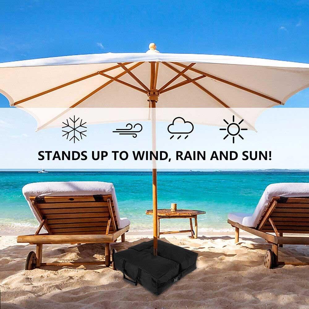 Tent Accessories Wind-Proof Sun Umbrella Base Parasol Base Stand Umbrella Sandbag Fixed Sandbag