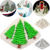 Three Christmas Trees 3D Cake Mold DIY Kitchen Baking Mould