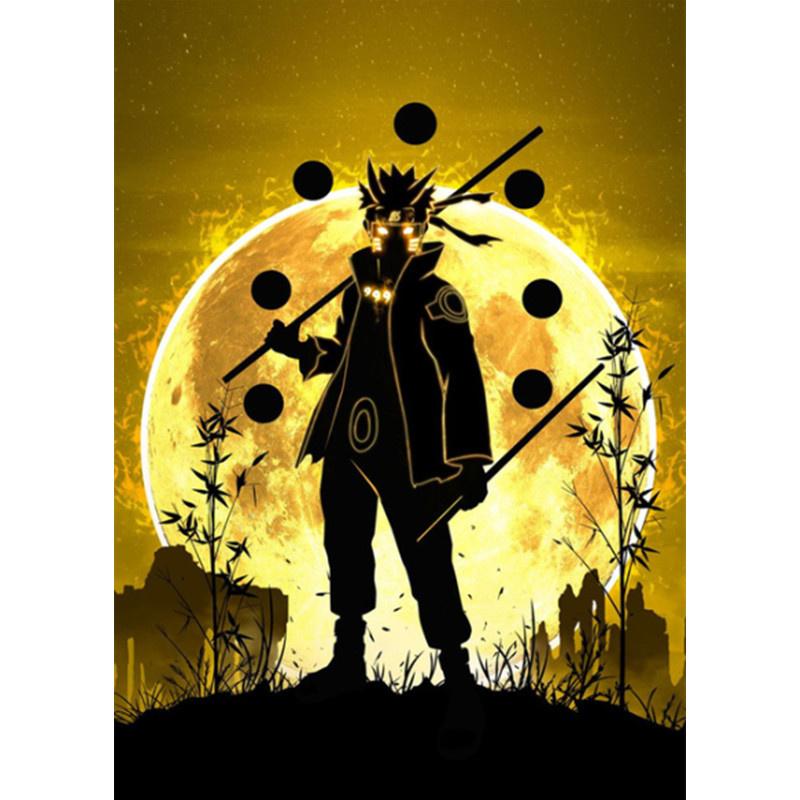 5D DIY Алмазная картина японского аниме Ниндзя Алмазная вышивка Набор для вышивки крестом Полный горный хрусталь Мозаика Домашний декор