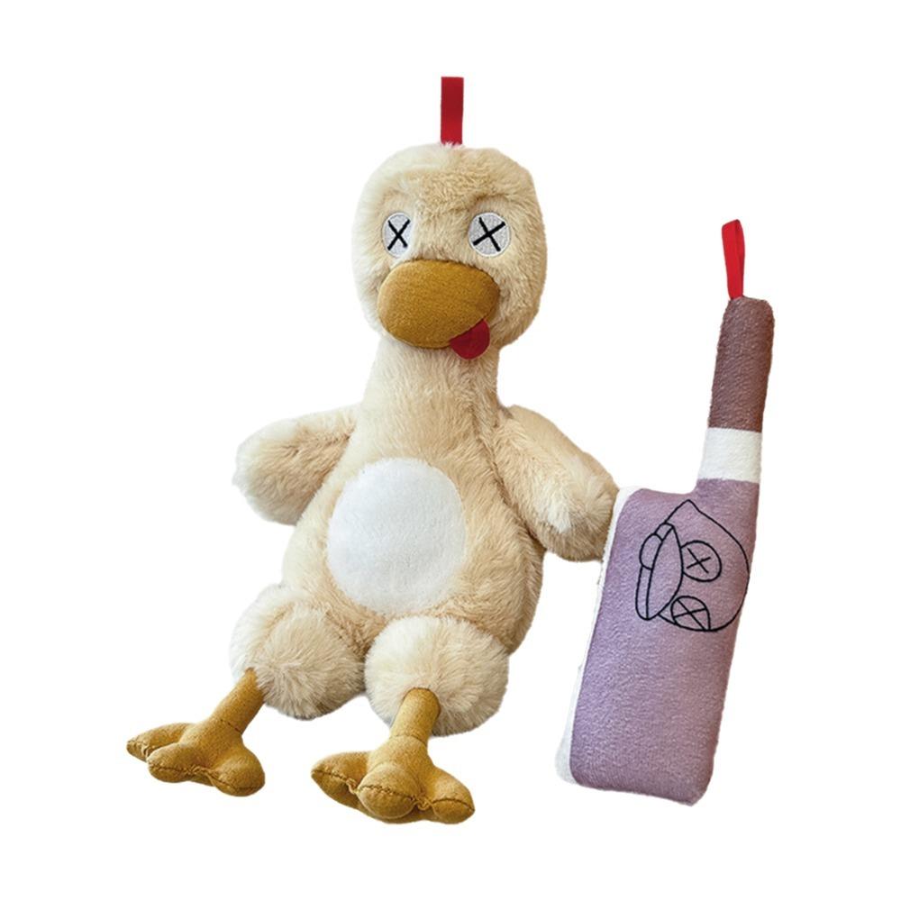 Detachable Stuffed Animal Doll Funny Plush Duck Doll Ornament Duck Plush Toy Home Decoration