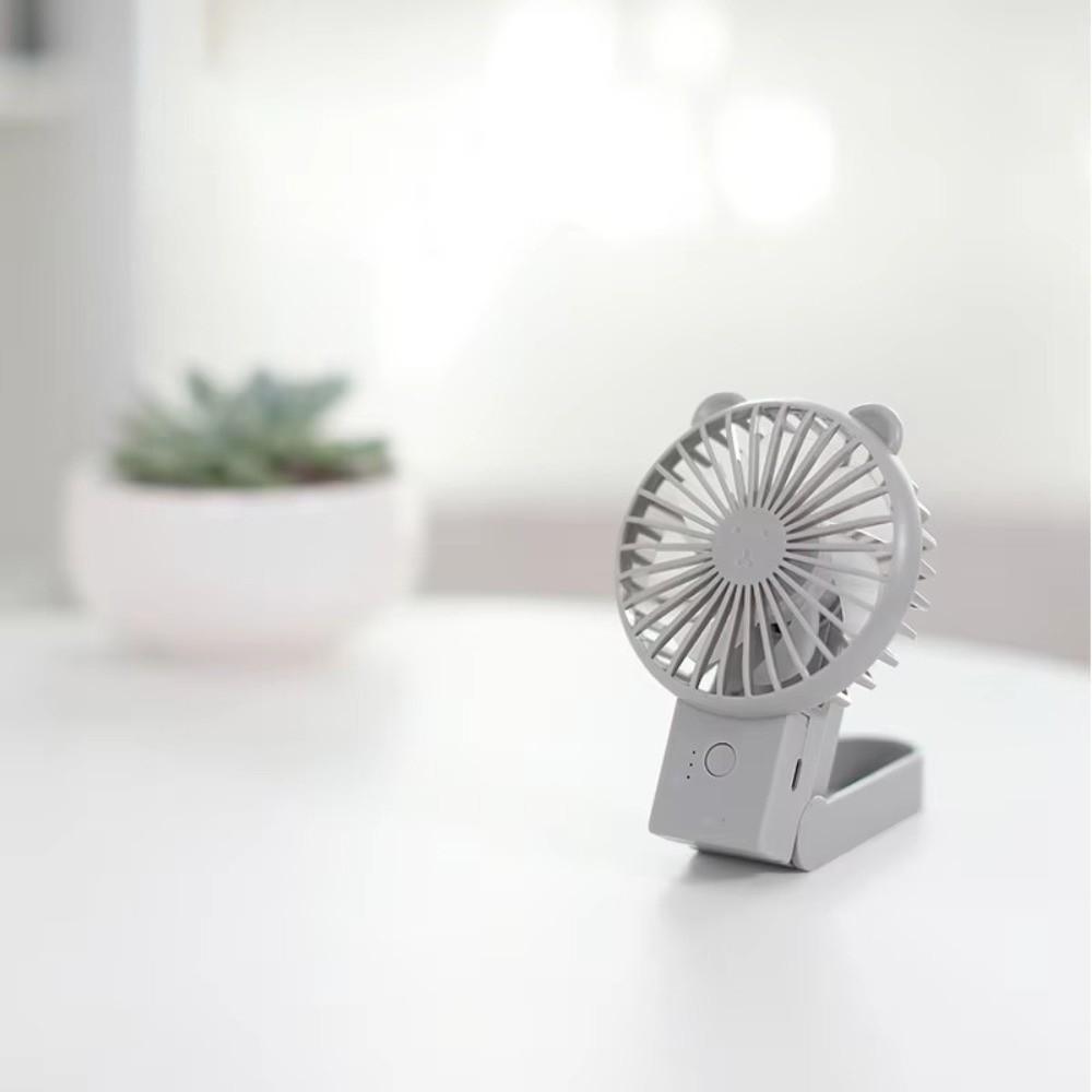 USB Rechargeable Foldable Fan Air Cooler Handheld Fan Portable Fan for Camping Office Outdoor