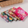 5pcs / Lot Cotton Fabric Vintage Floral Fabrics for DIY Flower Pattern Printed Patchwork Cloth Craft 25x25cm / Pc