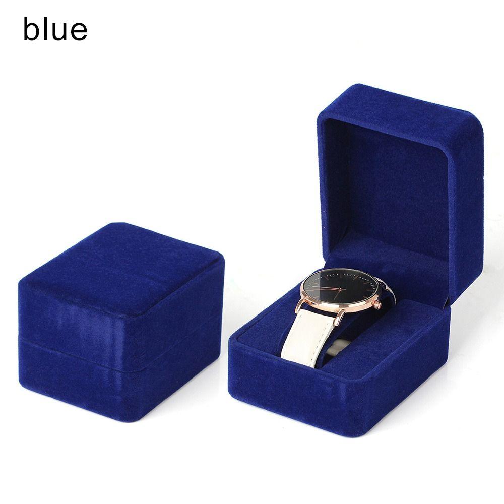 Высококачественный портативный держатель для наручных часов, контейнер, подарочный чехол, коробка для хранения, коробка для часов