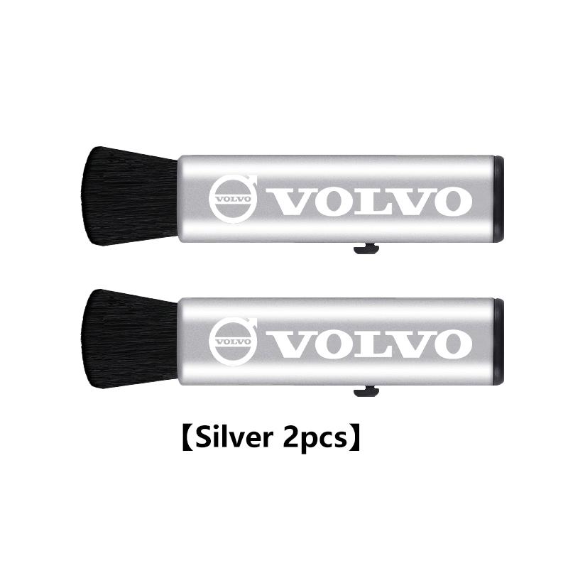 Car Air Vent Cleaning Soft Brush Car Interior Crevice Dusting For Volvo V50 S60 XC60 S40 XC40 XC90 V60 S80 S90 V70 XC70 JL9