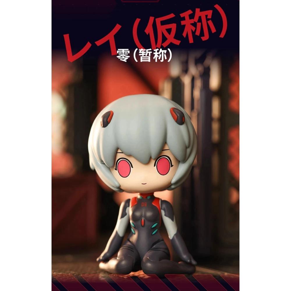 8 см Аниме Фигурка ЕВА Аска Лэнгли Сорью Сидит В Рядах Плащ Аянами Рей Игрушка Нагиса Каору Модель Икари Синдзи Подарок Коллекция