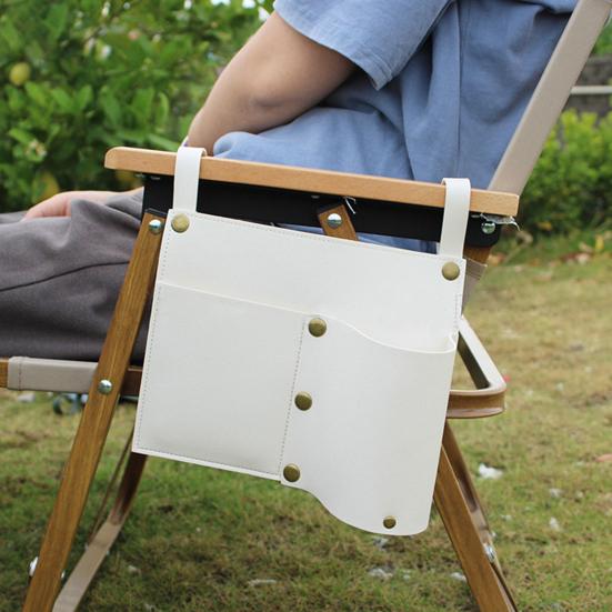 Износостойкий органайзер для хранения стульев со шнурком. Практичная многофункциональная боковая подвесная сумка для уличных предметов.