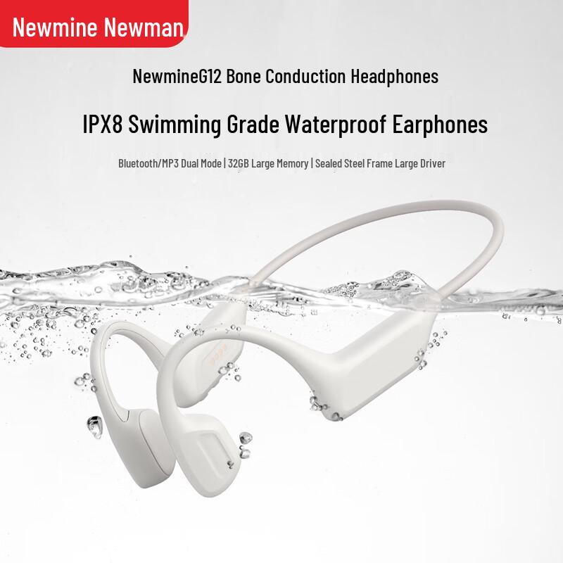 Беспроводные Bluetooth-наушники Newmine G12 с костной проводимостью