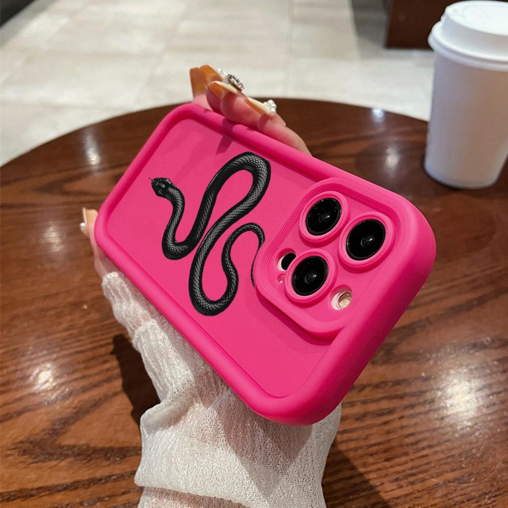 N71 Мягкие чехлы для телефонов с ангельскими глазками N71 для iPhone 15 14 12 11 Pro Max 13 mini 7 8 6S Plus XS Max XR SE противоударный чехол-бампер