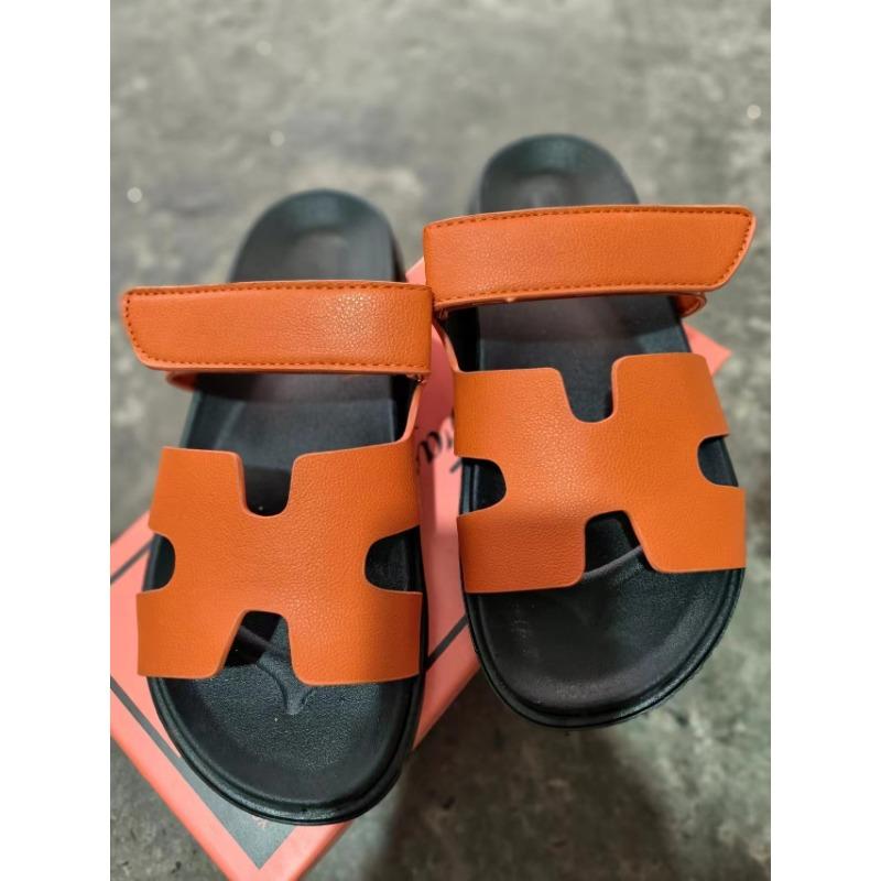 Сандалии на толстой подошве, на липучке большого размера, цветные, подходят для повседневной женской обуви, универсальные и многофункциональные