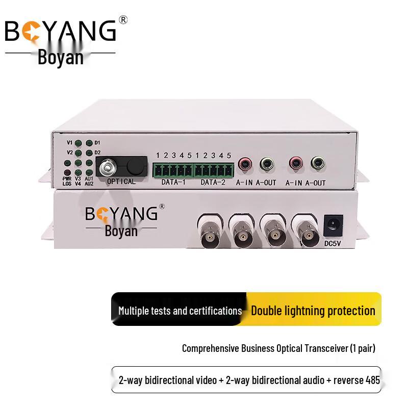 BOYANG Integrated Services Fiber Optic Transceiver