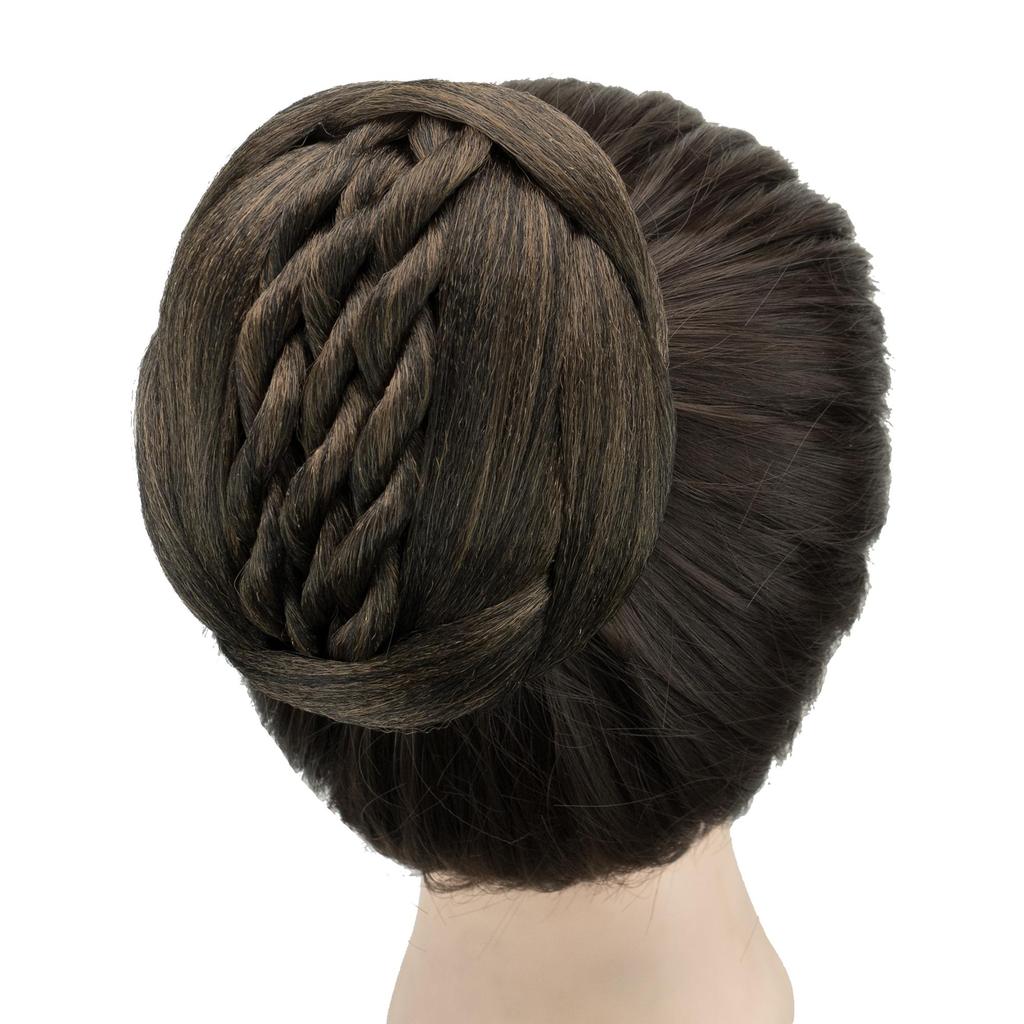 Плетеный шиньон для танцовщицы, покрывало для волос в виде пончика, резинки для волос, булочка для волос, заколки для парика, прическа, головной убор на свадебную вечеринку