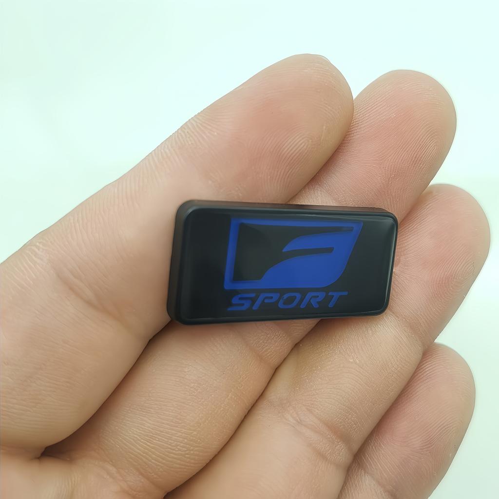 1 шт. 3D Металлическая эмблема F SPORT Логотип Украшение Панели Центральной Консоли Приборной Панели Автомобиля Наклейка Значок Эмблема Наклейка для ES RX NX LS UX LM LX GX LC RZ IS CT GS RC HS SC