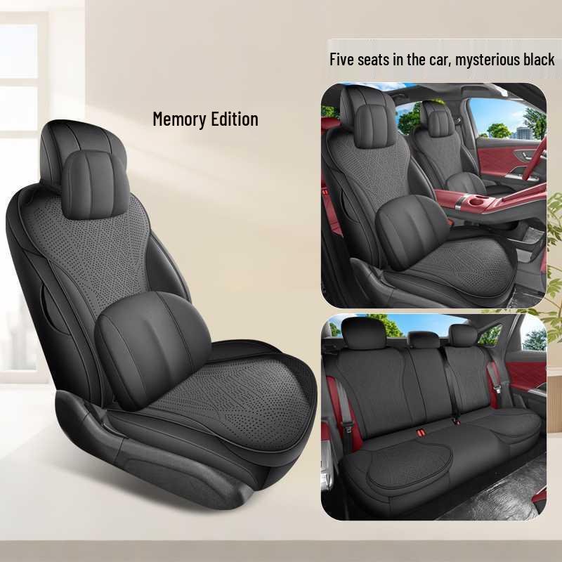 Чехлы на сиденья автомобиля Chery Fengyun A9L из замши - Универсальные, Всесезонные, Дышащие, Полностью закрывающие