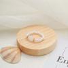Personality Simple Retro Girls Korean Pearl Ring Fashion Jewelry Finger Rings Natural Stone