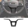 Carbon Fiber Steering Wheel Dashboard Cover Trim Kit for Jeep Grand Cherokee 21+