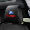 AAAMT1 Headrest Cover Cushion Leather Neck Pillow Case For Ford Focus Escort Fusion Kuga EcoSport Car Interior Accessories Good Quality