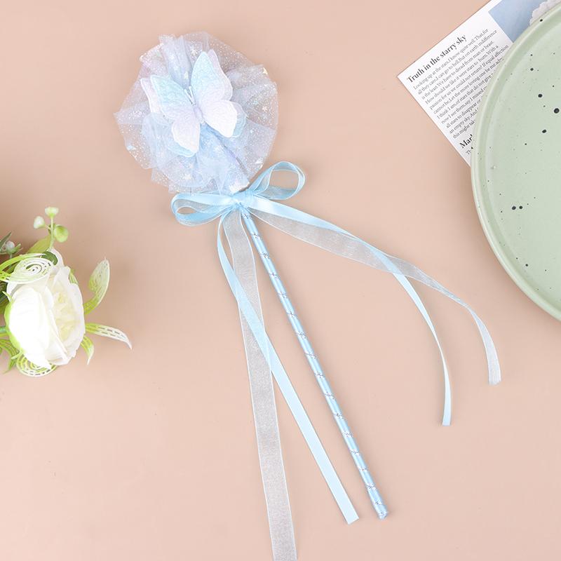 Милая бабочка волшебная палочка фея палочка принцесса косплей реквизит палочка для девочек день рождения Хэллоуин вечеринка принадлежности