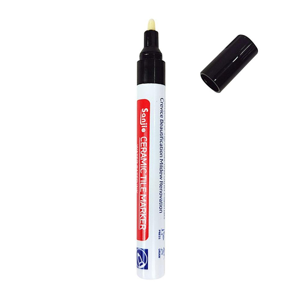 Водонепроницаемая белая затирка для плитки, маркер для затирки стен, ручка для дезинфекции швов, ручки для ремонта стен, пола в ванной