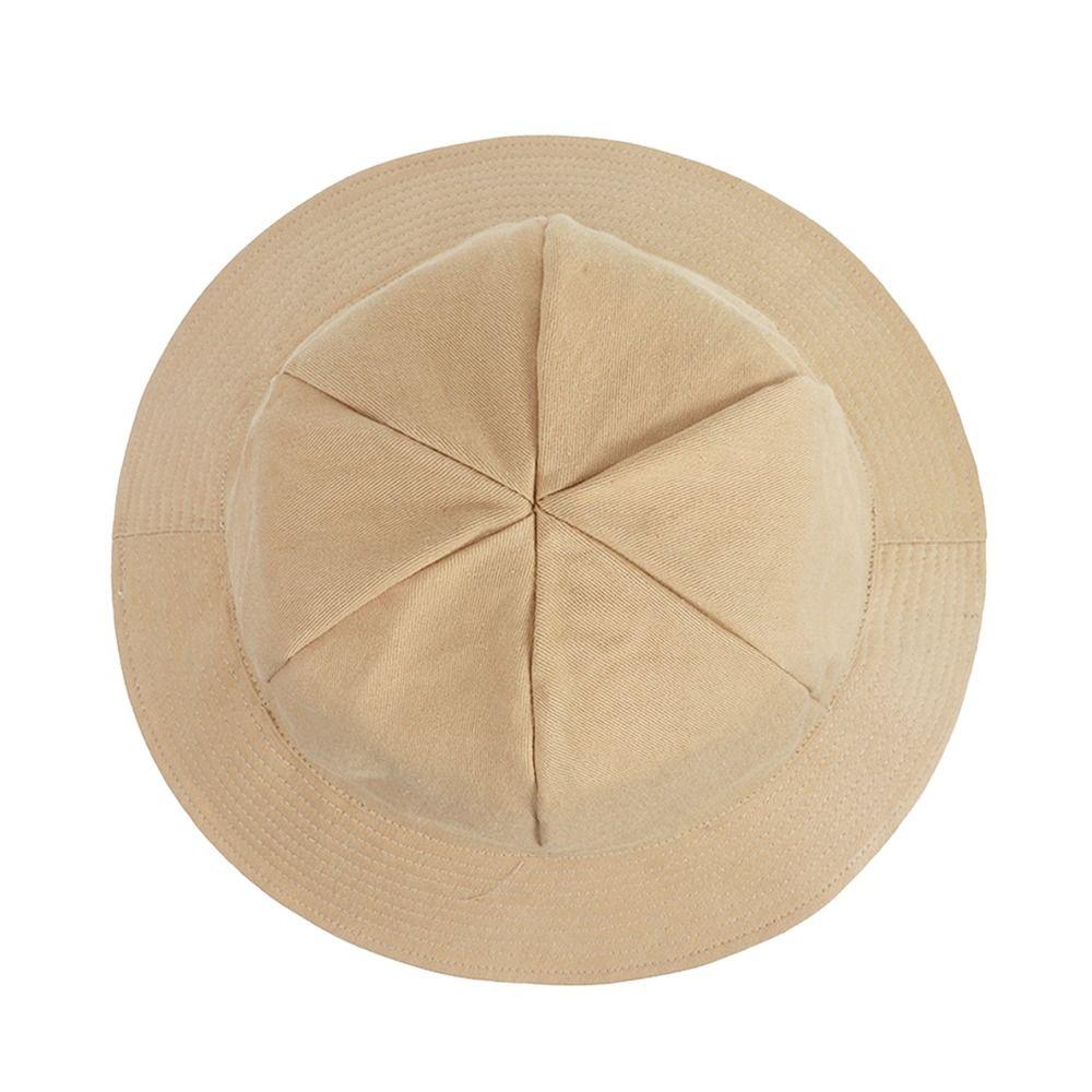 Foldable Portable Big Visors Wide Brim Anti-UV Beach Cap Bucket Hat Fisherman Cap Sun Hat