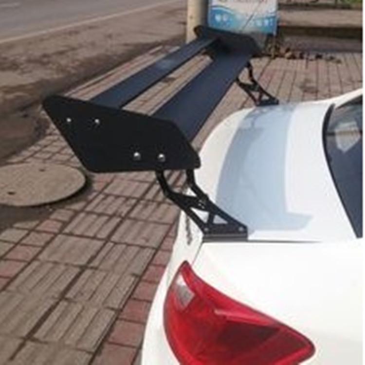 High Quality 135cm Universal Auto Spoilers and Wings GT Truck Racing Lightweight Aluminum Rear Wing Spoiler Rear Trunk