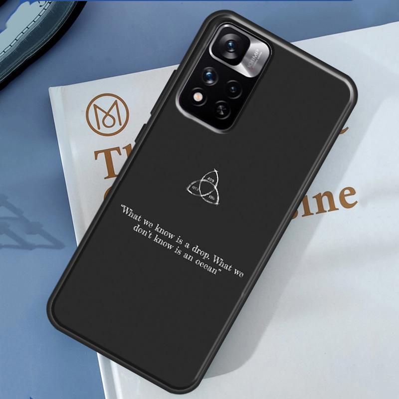 Темный чехол для сериалов для Xiaomi Redmi Note 14 13 Pro 12 11 9 10 9S 10S 11S 12S Redmi 13C 10C 12C 14C