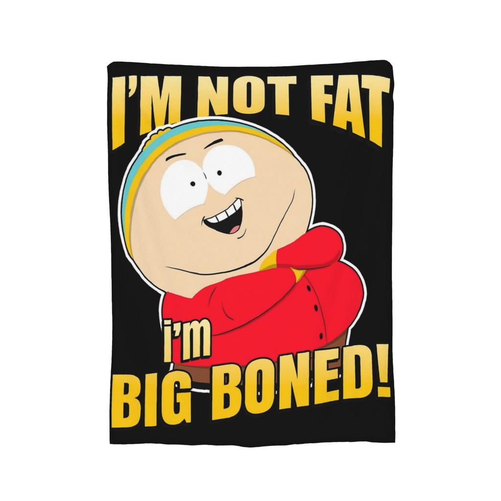 I Love Cheesy Poofs South-Parks Blanket Fleece Print Cartman Multifunction Lightweight Thin Throw Blanket for Home Couch Quilt