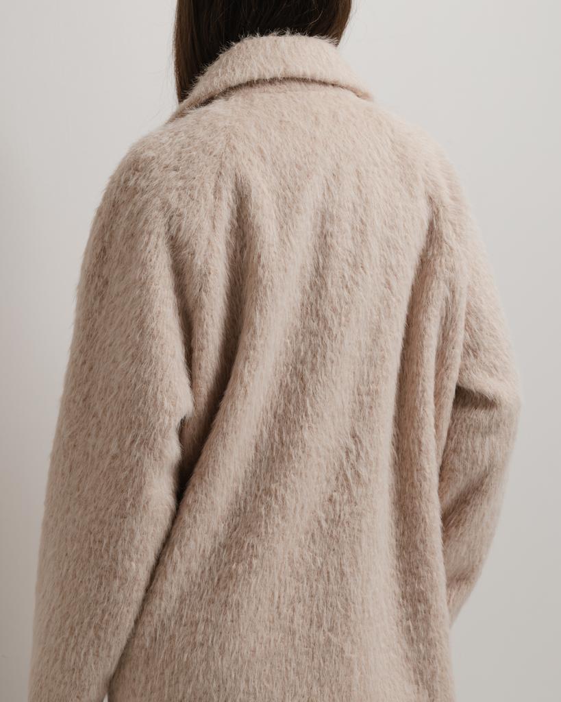 Пальто женское Of White 9501 36 бежевое