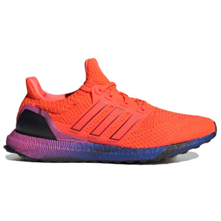Adidas Мужские кроссовки UltraBoost 5.0 DNA Topography красные солнечно-красные королевско-синие GW4927
