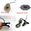 Светильник для обогрева черепах E27 EU Plug 220V Mini Pet Reptile Heat Lamp Kit Пристегивающийся керамический держатель для ламп, нагревательный набор