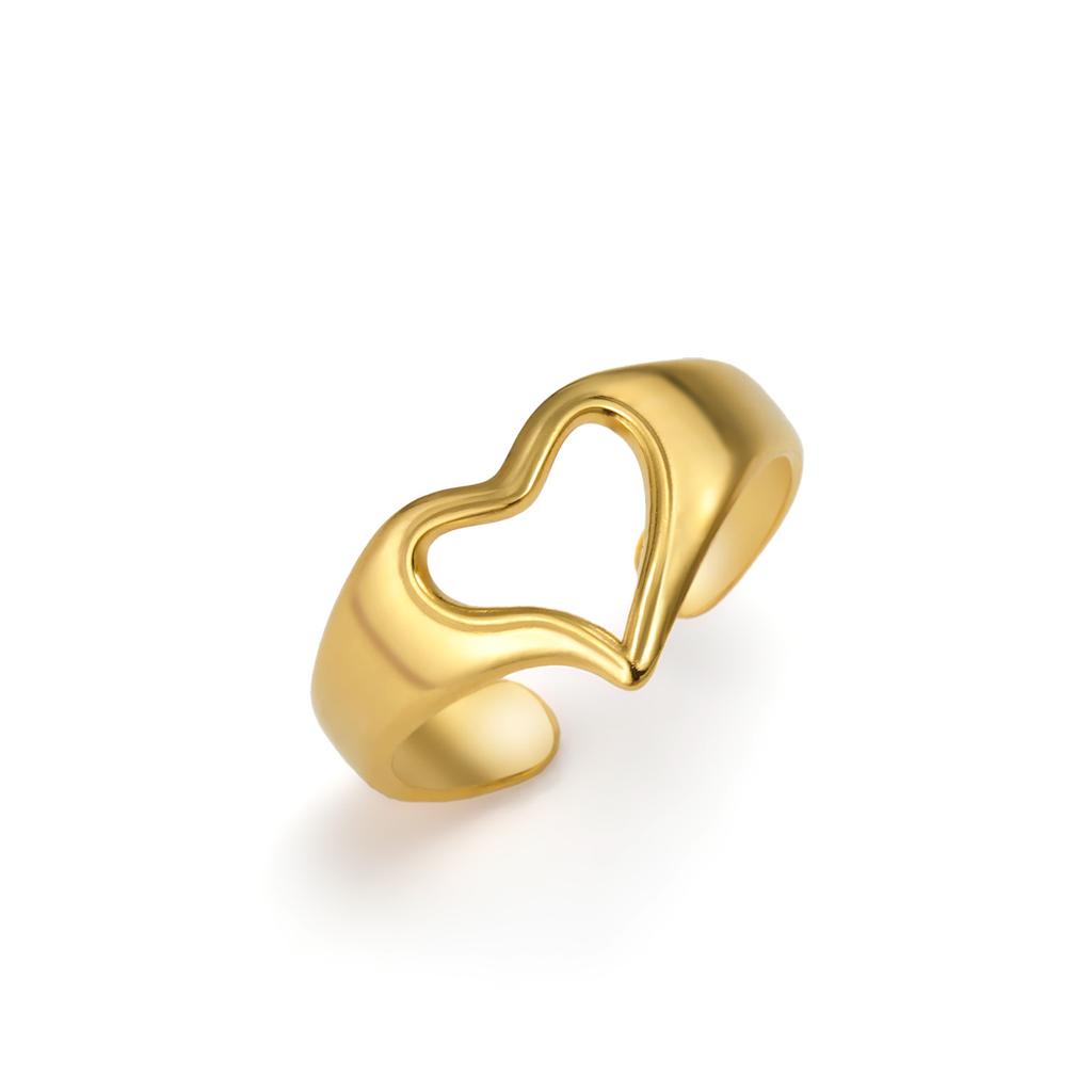 Мужское и женское кольцо в форме сердца, европейское и американское, хит продаж, классическая мода, чем кольцо в форме сердца, праздничный подарок