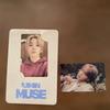 [USED] Jimin MUSE OFFICIAL SHOP Purchase Bonus Photo Cards (2 Pieces)