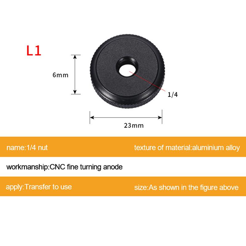 Винт для камеры 1/4 3/8 5/8 дюйма гайка аксессуары для фотографии площадка башмак ручка блокировки адаптер крепления для стойки вспышки для DSLR штатива селфи-палки
