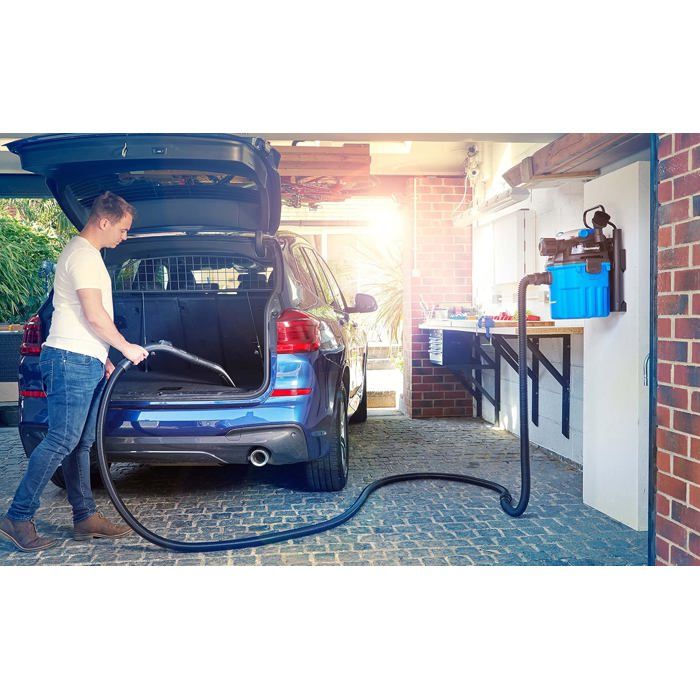 wet and dry Vacuum Cleaner 1500W, Powerful, Blower Function, Portable, For Floors, Carpets, Workshop, Garage & Home