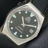 AUTOMATIC 46941 VINTAGE JAPAN MENS BLACK COLOR DIAL WATCH A701814-5 R207-a701814