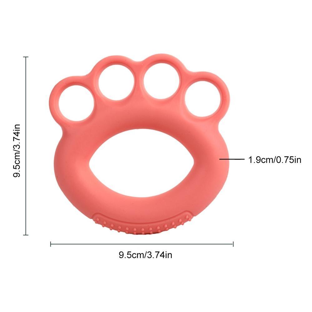 1 шт., устройство для захвата с пятью пальцами, носилки для упражнений на пальцы, тренажер для рукоятки, фитнес-игрушка для игры в мяч, резиновая силовая тренировка для мышц