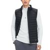 Men's ASICS Down Vests Men's Black Stand Collar Moderate Other