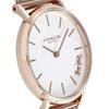 PERRY White Dial Stainless Steel Quartz 32MM Watch 14503425 Rose Gold [Coach] Women's [Item]