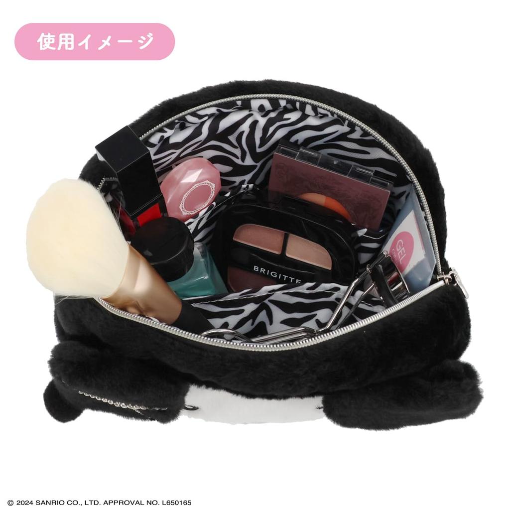 Shobido Twin Idol Series Die-Cut Pouch Kuromi Sanrio SA46509